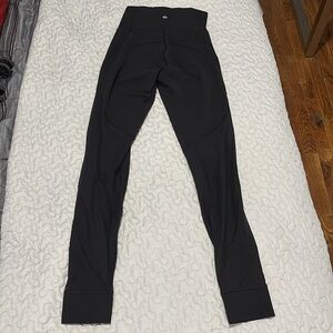 Lululemon tights with mesh details
